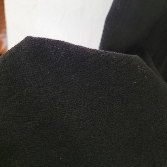 B' Gauze Black Maxi Skirt Size M  Cotton A-line Mermaid Boho Cowgirl - Picture 7 of 11